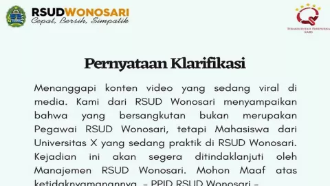 Viral video Masang Kateter Urin, RSUD Wonosari Klarifikasi - GenPI.co JOGJA