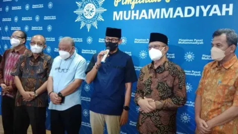 Sandiaga Uno Bahas Potensi Wisata Halal dengan Muhammadiyah - GenPI.co JOGJA