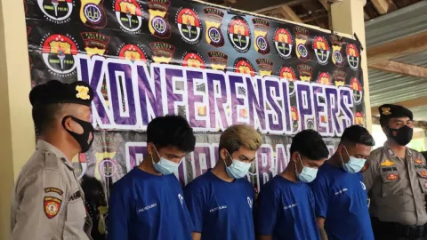 4 Pemuda di Bantul Mabuk Curi Rokok, Terancam 7 Tahun Penjara - GenPI.co JOGJA
