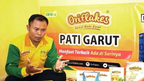Tips Bisnis ala Owner Oriflakes, Sereal Umbi Garut Bantul - GenPI.co JOGJA