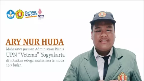 Usia 15 Tahun, Ary Jadi Mahasiswa Termuda UPN Yogyakarta - GenPI.co JOGJA