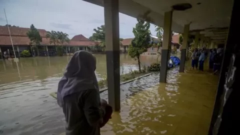 Hujan Lebat, Sejumlah Sekolah di Yogyakarta Sempat Banjir - GenPI.co JOGJA