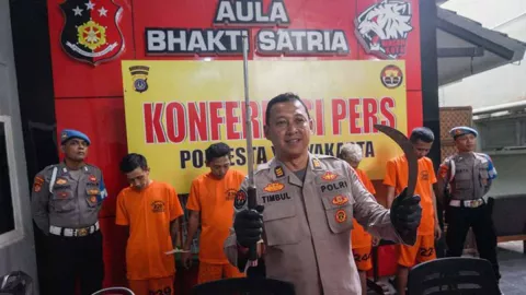 Penganiayaan di Titik Nol, Polresta Yogyakarta Tangkap 6 Pelaku - GenPI.co JOGJA