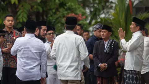 Antusiasme Warga Yogyakarta Salat Idul Adha Bersama Presiden Jokowi - GenPI.co JOGJA