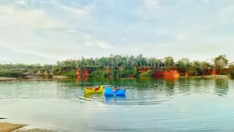 Danau Simpi, Tempat yang Tepat untuk Melepas Penat - GenPI.co KALBAR