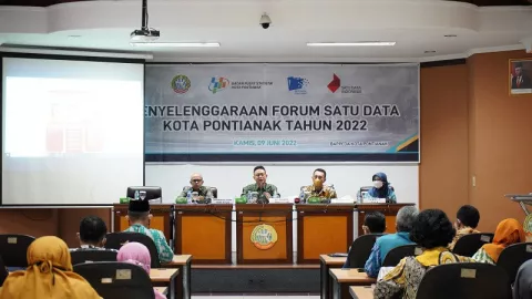 Rakor Forum Satu Data, Edi: Aparatur Harus Peka - GenPI.co KALBAR