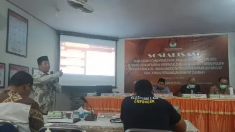 Wujudkan Pemilu Damai, KPU Ketapang Sosialisasi PKPU Nomor 4 - GenPI.co KALBAR