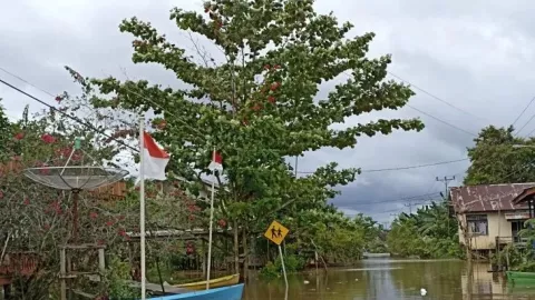 Sungai Meluap, 5 Kecamatan di Kapuas Hulu Terendam Banjir - GenPI.co KALBAR