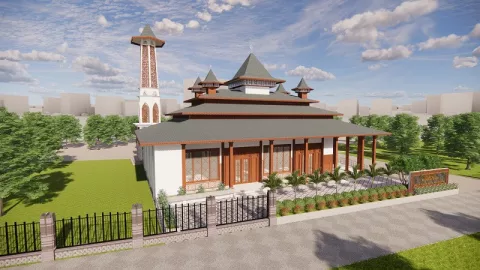 Masjid Jadi Pusat Pertumbuhan Ekonomi dan Pendidikan di Pontianak - GenPI.co KALBAR