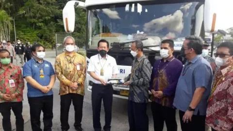 Bus Cepat Pontianak-Kuching Kembali Beroperasi Mulai 1 September - GenPI.co KALBAR