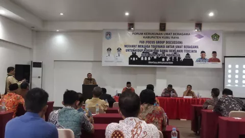FKUB Kubu Raya Komitmen Ciptakan Toleransi Agama - GenPI.co KALBAR