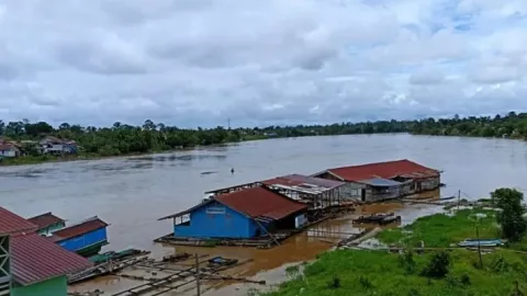 Curah Hujan Tinggi, Warga Kapuas Hulu Diimbau Waspadai Banjir - GenPI.co KALBAR
