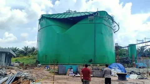 Tabung Biogas PT PAM Meledak, Getaran Terasa hingga Radius 100 Km - GenPI.co KALBAR