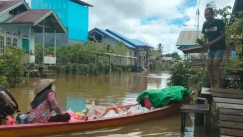 10 Kecamatan di Kapuas Hulu Terendam Banjir - GenPI.co KALBAR