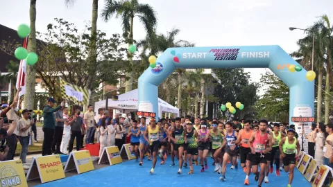 Pontianak Running Festival 2022 Meriahkan Hari Jadi Kota - GenPI.co KALBAR