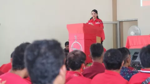 Konsolidasi PDI Perjuangan di Landak, Karolin Sebut Panaskan Mesin Partai - GenPI.co KALBAR