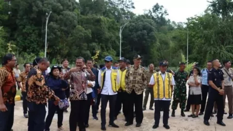Sebelum Diresmikan, PLBN Jagoi Babang Kembali Ditinjau BNPP - GenPI.co KALBAR
