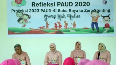 Angka Partisipasi Kasar PAUD Kabupaten Kubu Raya Tertinggi di Kalbar - GenPI.co KALBAR