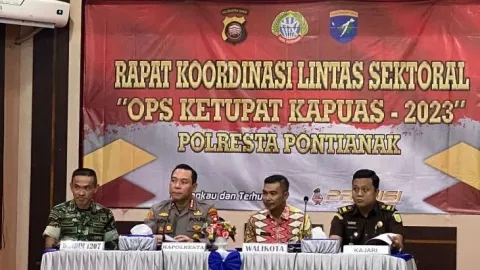 Idulfitri 1444 H, 600 Personel Polresta Pontianak Disiagakan - GenPI.co KALBAR