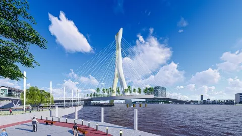 Rencana Pembangunan Jembatan Garuda Bakal Gunakan Sistem KPBU - GenPI.co KALBAR