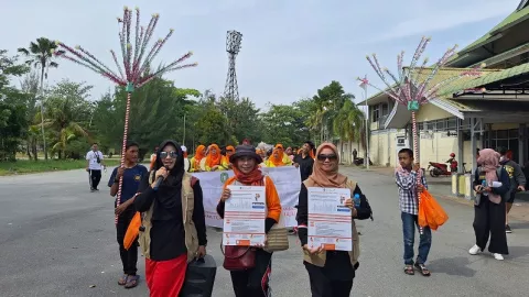 KPAD Kota Pontianak-Wahana Visi Indonesia Kampanyekan Cegah Perkawinan Usia Anak - GenPI.co KALBAR