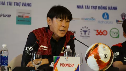 Shin Tae Yong Akui Kemenangan Timnas Indonesia Bau Keberuntungan - GenPI.co KALTIM