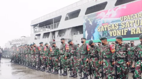 450 Prajurit TNI dari Kaltim Dikirim ke Papua, Nih Pesan Jenderal - GenPI.co KALTIM