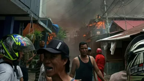 Sehari, Dua Permukiman di Kota Samarinda Kebakaran - GenPI.co KALTIM