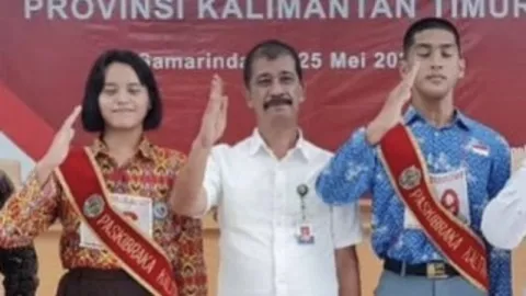 Nih Dua Paskibraka Nasional Wakil dari Kalimantan Timur - GenPI.co KALTIM