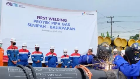 Pertamina Bangun Pipa Gas 78 KM, Pasokan ke Balikpapan Aman - GenPI.co KALTIM