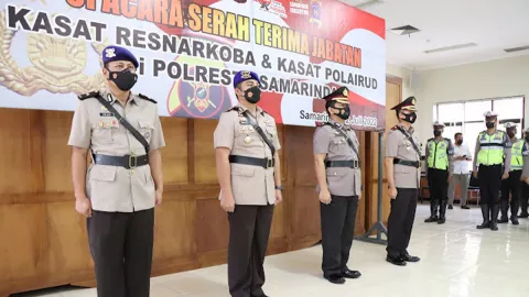 Polresta Samarinda Mutasi Musuh Penjahat Narkoba, Semoga Sukses - GenPI.co KALTIM