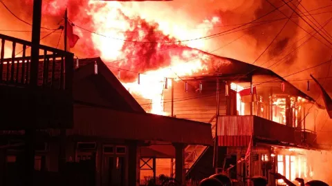 Kebakaran Samarinda: Kisah Sedih Mama Bram, 2 Kali Jadi Korban - GenPI.co KALTIM