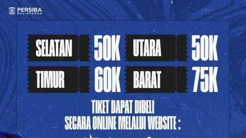 Harga Tiket Persiba Balikpapan vs Kalteng Putra, Beli Online Gampang - GenPI.co KALTIM