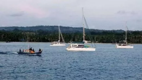 Wah! Wisman Pakai Yacht Mulai Ramai Kunjungi Natuna - GenPI.co KEPRI