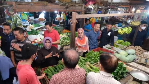Pasar Sementara Hampir Rampung, Pedagang Segera Direlokasi - GenPI.co KEPRI
