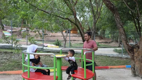 Kabar Gembira! Tempat Bermain Anak di Taman Rusa Tambah Lagi - GenPI.co KEPRI