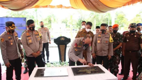 Polsek Pulau Laut Punya Gedung Baru, Masyarakat Lebih Dekat - GenPI.co KEPRI