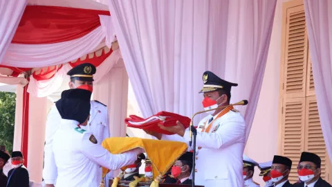 Gubernur Ansar Jadi Irup HUT ke-77 RI, Singgung Soal Vaksin - GenPI.co KEPRI