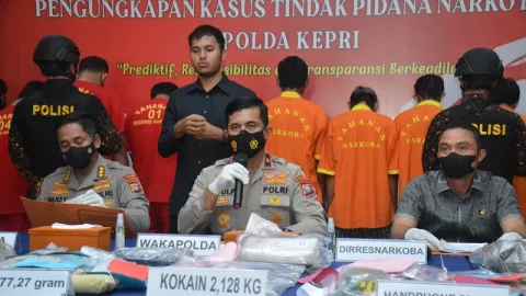 Kasus Narkotika di Kepri Sepanjang 2022, Didominasi Peredaran Sabu - GenPI.co KEPRI