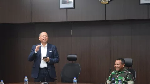 TNI AU di Batam Ikut Amankan Bandara Hang Nadim - GenPI.co KEPRI