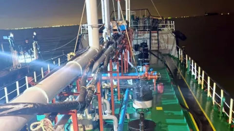 Kapal Tanker Bermuatan Solar Ilegal Ditangkap, Jumlahnya Wow! - GenPI.co KEPRI