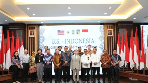 Indonesia dan Amerika Tingkatkan Hubungan Bidang Ekonomi - GenPI.co KEPRI