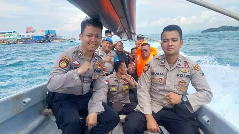 Polsek Belakang Padang Patroli ke Pulau di Perbatasan - GenPI.co KEPRI