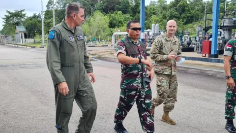Lanud Hang Nadim Kedatangan Tamu Angkatan Udara Amerika - GenPI.co KEPRI