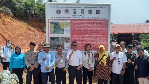 Jual Beli Tanah di Hutan Lindung di Batam, PT Mega Karya Nanjaya Dipidana Kementerian ATR/BPN - GenPI.co KEPRI