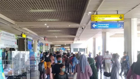 Bandara Hang Nadim Padat, Warga Batam Mulai Mudik - GenPI.co KEPRI
