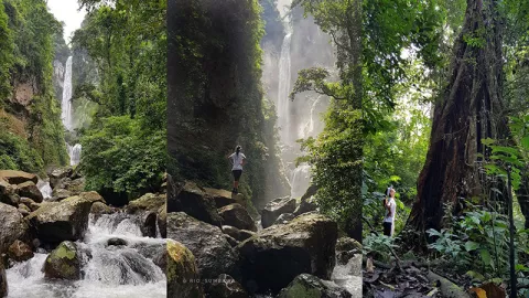 Agal: Air Terjun Indah di Tengah Hutan Marente - GenPI.co