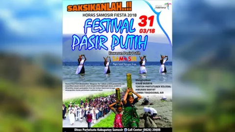Festival Pasir Putih 2018 Meriahkan Samosir - GenPI.co