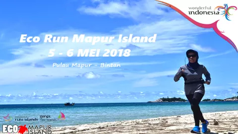 Lestarikan Lingkungan Via Eco Run Mapur Islands 2018 - GenPI.co