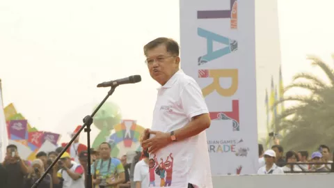 Jusuf Kalla Buka Parade Asian Games 2018 - GenPI.co